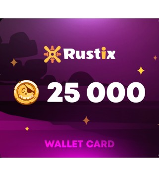 Rustix.io 250 USD Wallet Card Code Key GLOBAL